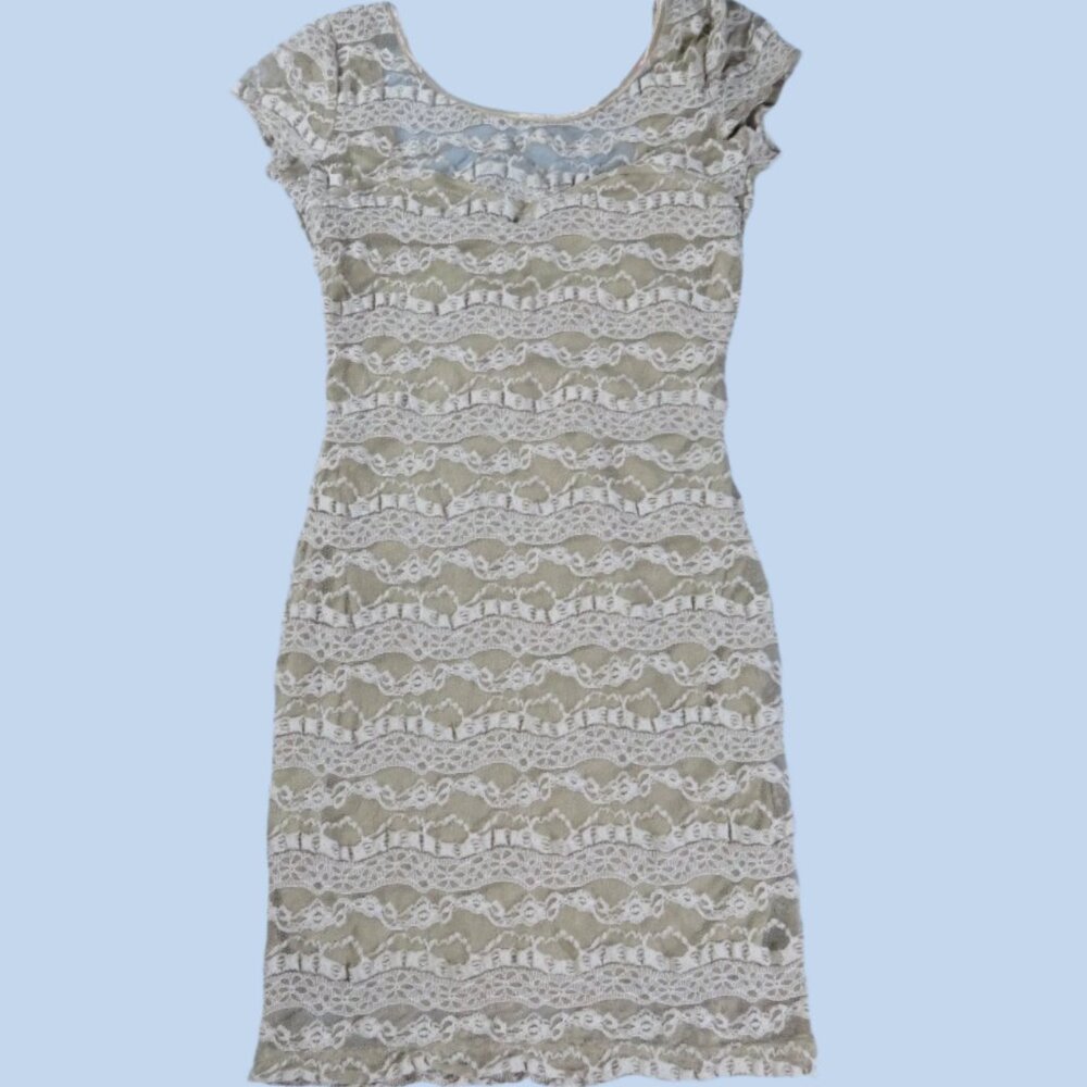 vintage shasa y2k bodycon dress - size medium